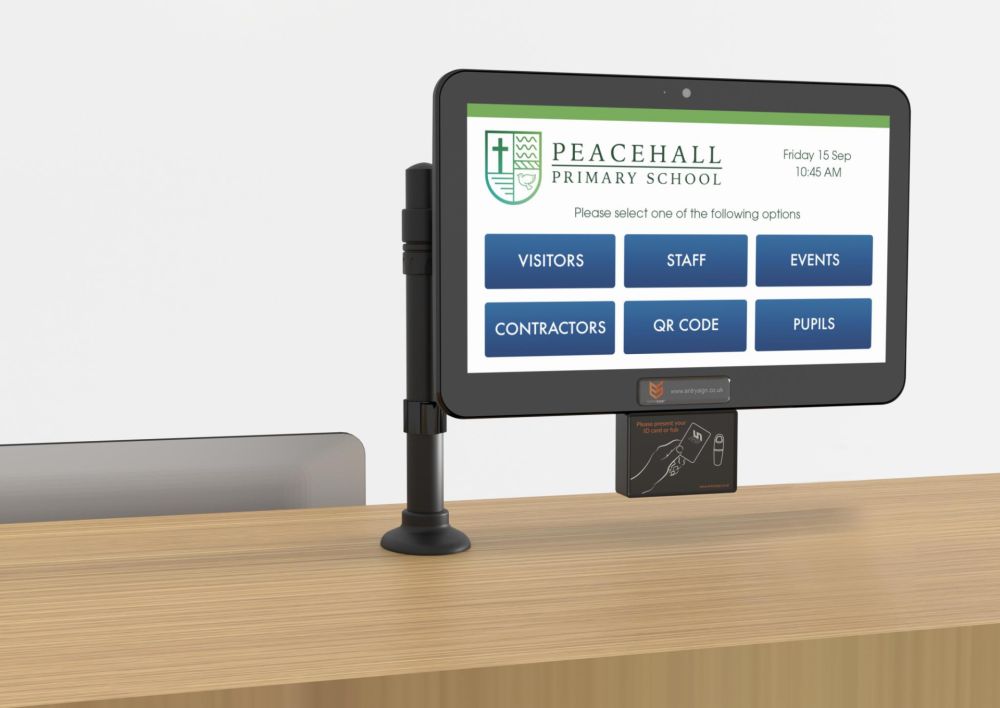 Entry Sign Visitor System Total ID