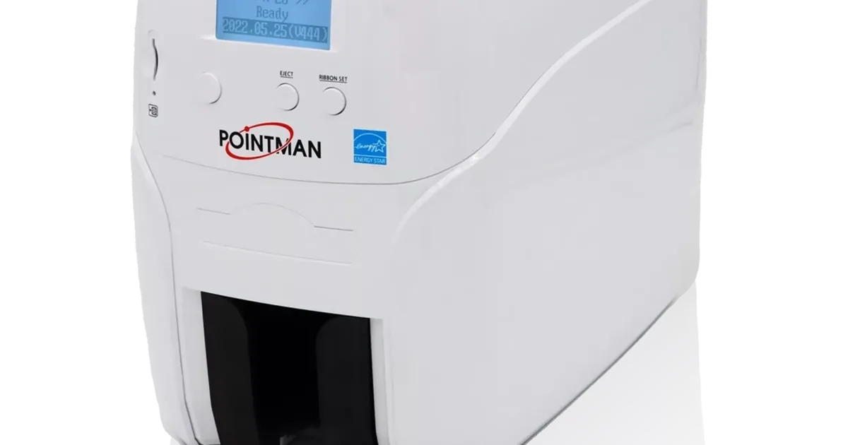 Point Man Ribbon Pointman Nuvia N25 Dual Sided ID Card Printer | Total ID