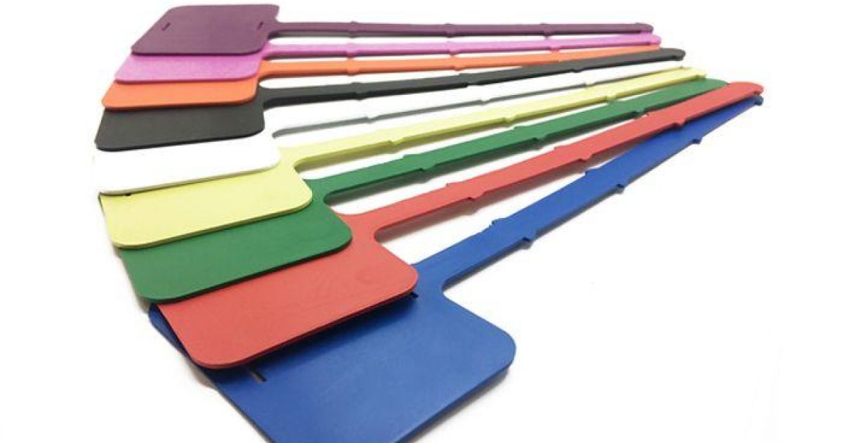 Plastic id tags deals