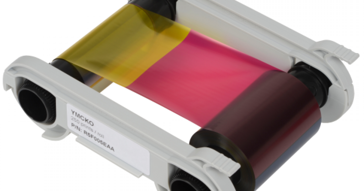 Farbband RCT011NAA Für Evolis Drucker - Schwarz, 1000 Bilder