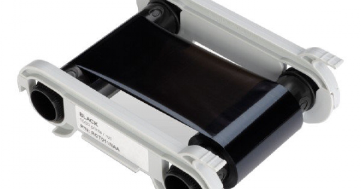 Evolis Mono Black Ribbon - RCT023NAA - Zenius, Primacy,… | Total ID