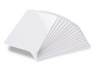 Blank White Plastic Cards
