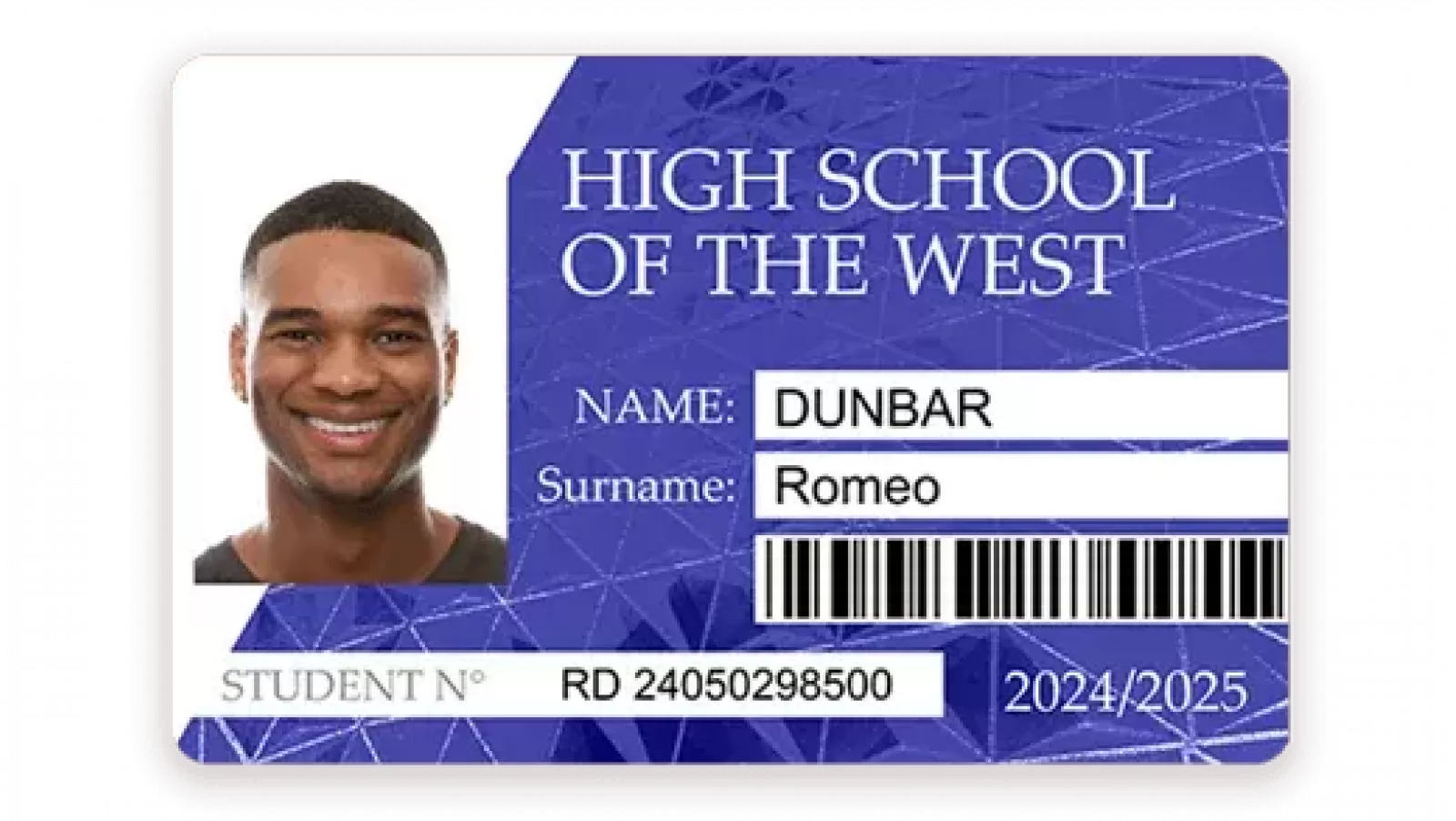 High School ID CARD