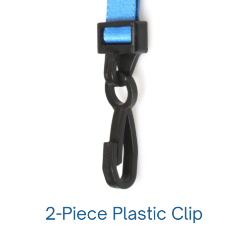 2 Piece Plastic Clip