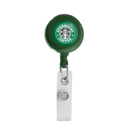Starbucks Badge Reel