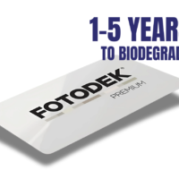 Total-Eco Fotodek Blank White Plastic Cards BIOpvc® - Biodegradable - Pack of 100