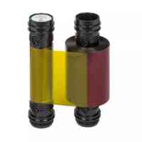 Evolis N7H206NAAA Easy4Pro YMCKO-KO Half Panel Colour Ribbon (250 Prints) 
