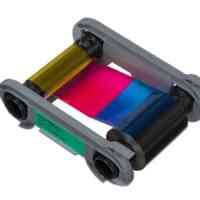 Evolis R5H204E100 YMCKO Half Panel Colour Ribbon (400 Prints)