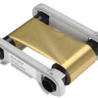 Evolis RCT016NAA Gold Monochrome Ribbon (1,000 Prints)