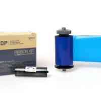 Smart 51 & 31 Monochrome Blue Ribbon with Cleaning Roller 659372 (1200 prints) 
