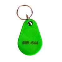 695-644 Green Proximity ISO Keyfobs