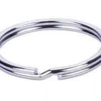 Split Metal Key Ring - 1" Diameter - Pack of 100
