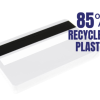 Total-Eco Blank White 85% Recycled 692-448 Proximity Cards With Magnetic Strip & Signature Panel (Pack of 10)