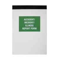 School Accident, Incident & Illness Report Pad - 50 Sheets
