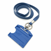 Metal Detectable Silicone Lanyard & Card Holder Bundle - Pack of 20