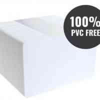 Total-Eco Blank White Chalk Based Cards (PVC Free) - Pack of 100