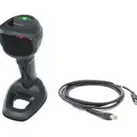 Zebra DS9908-SR Black USB Barcode Scanner Kit