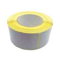 Detectable Plain White Labels (Roll of 500)