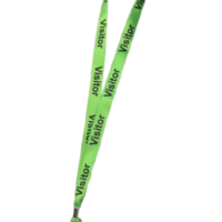 *CLEARANCE* Visitor Lanyard Metal Trigger Clip  - Green (Pack of 50)