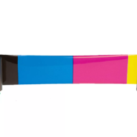 Javelin 66200740 YMCKO Full Colour Ribbon (200 prints)
