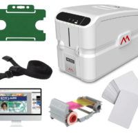 Matica MC110 ID Card Printing Bundle (Single Sided)