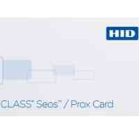 HID 5105PGGMNN iClass Seos + Prox Composite PET/PVC Card - 16K Bytes – Programmed - Pack of 100