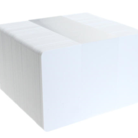 Total-Eco Blank White Biodegradable Plastic Cards BIOpvc® - Pack of 100