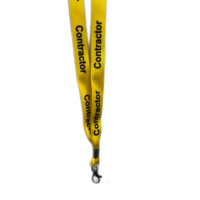 *CLEARANCE* Contractor Lanyard Trigger Clip - Yellow (Pack of 50)