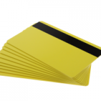 Blank Coloured Plastic Cards with HiCo Magnetic Stripe - Various Colours - Pack of 100
