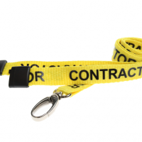 Total-Eco Contractor Lanyard Metal Hook - Various Colours  - Pack of 100