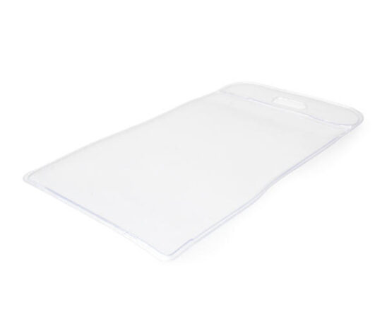 Total Eco Vinyl Badge Credit Card Holder 65x91mm Portrait Pack of 100