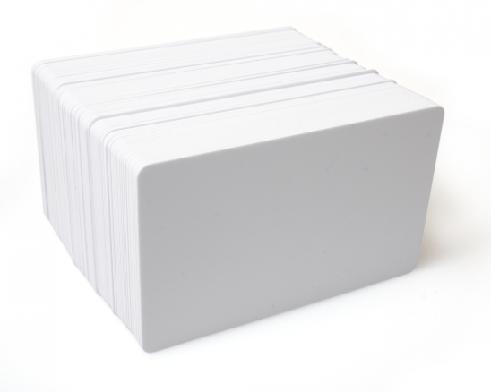 Blank White PVC Cards