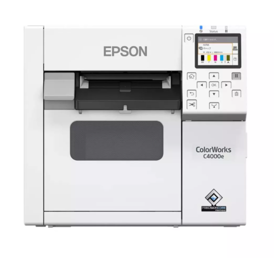 EPSON COLORWORKS C4000 E GLOSS INK COLOUR LABEL PRINTER