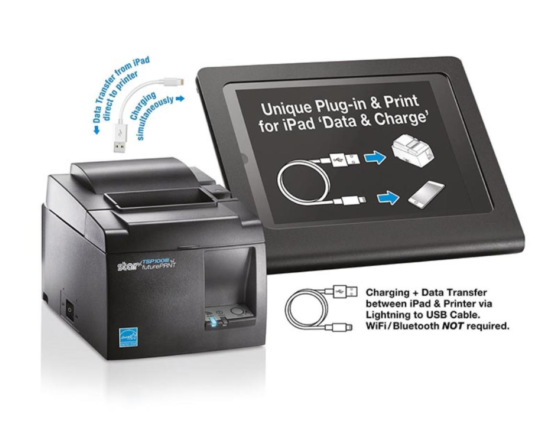 Star Micronics 39472390 TSP100 Direct Thermal Receipt Printer 5