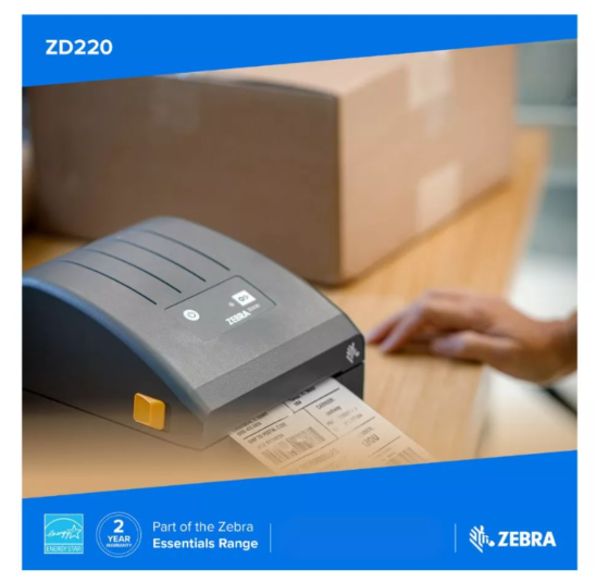 Zebra ZD220 Desktop Label Printer 6