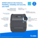 Zebra ZD421 T Thermal Transfer Advanced Desktop Label Printer 4