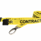 Total Eco Contractor Lanyard Metal Hook Various Colours Pack of 100 1