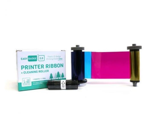 Easy badge full colour printer ribbon