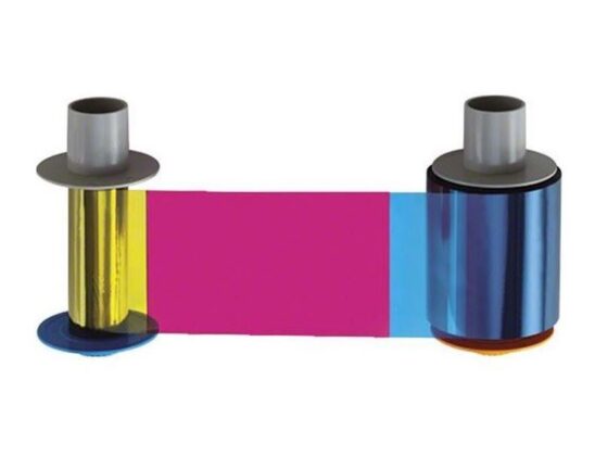 Fargo 84514 YMCFK Colour Ribbon with UV Panel 500 prints