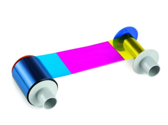 Fargo 84814 YMCFK Full Colour Ribbon with UV Panel 500 Prints
