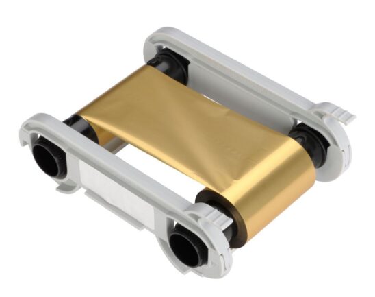Evolis RCT216 NAAA Metallic Gold Monochrome Ribbon 1000 Prints