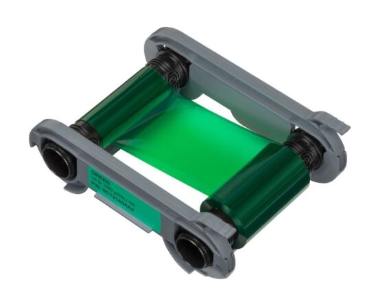 Evolis RCT214 NAAA Green Monochrome Ribbon 1000 Prints