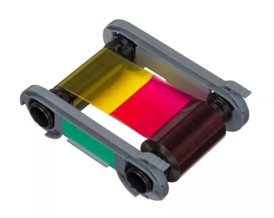 Evolis R7 H206 NAAA YMCKO KO Half Panel Colour Ribbon 250 Prints