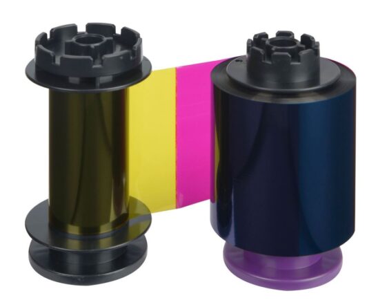 Evolis RT5 F013 NAA YMCKH Retransfer Colour Ribbon 400 prints