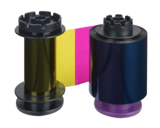 Evolis RT5 F012 NAA YMCKI Colour Ribbon 400 Prints