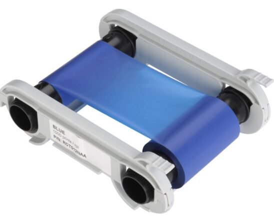 Evolis RCT012 NAA Blue Monochrome Ribbon 1000 Prints