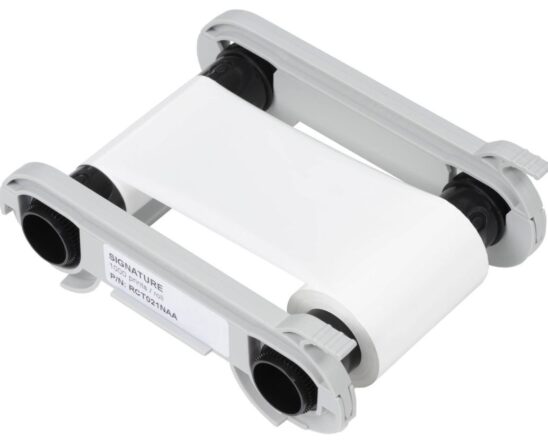 Evolis RCT021 NAA White Signature Monochrome Ribbon 1000 Prints
