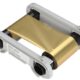Evolis RCT016 NAA Gold Monochrome Ribbon 1000 Prints