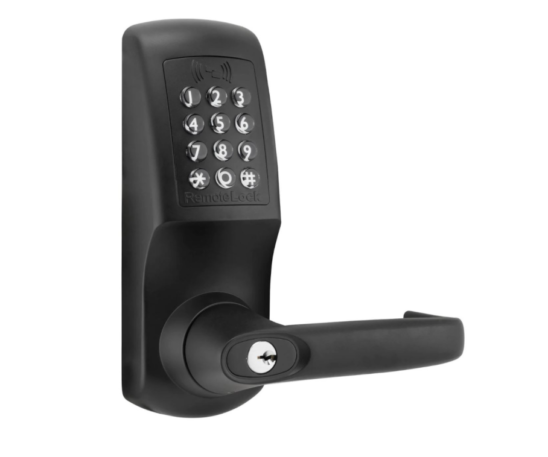 Simple Access Mifare Key In Code 5500 Wi Fi Smart lock Black