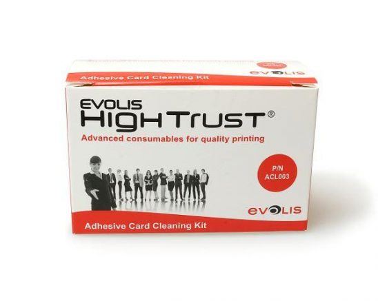 Evolis ACL003 Primacy Adhesive Cleaning Cards Pack of 50 5